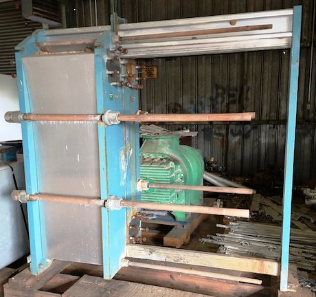 ALFA LAVAL Plate Type Heat Exchanger, M15-FFG,